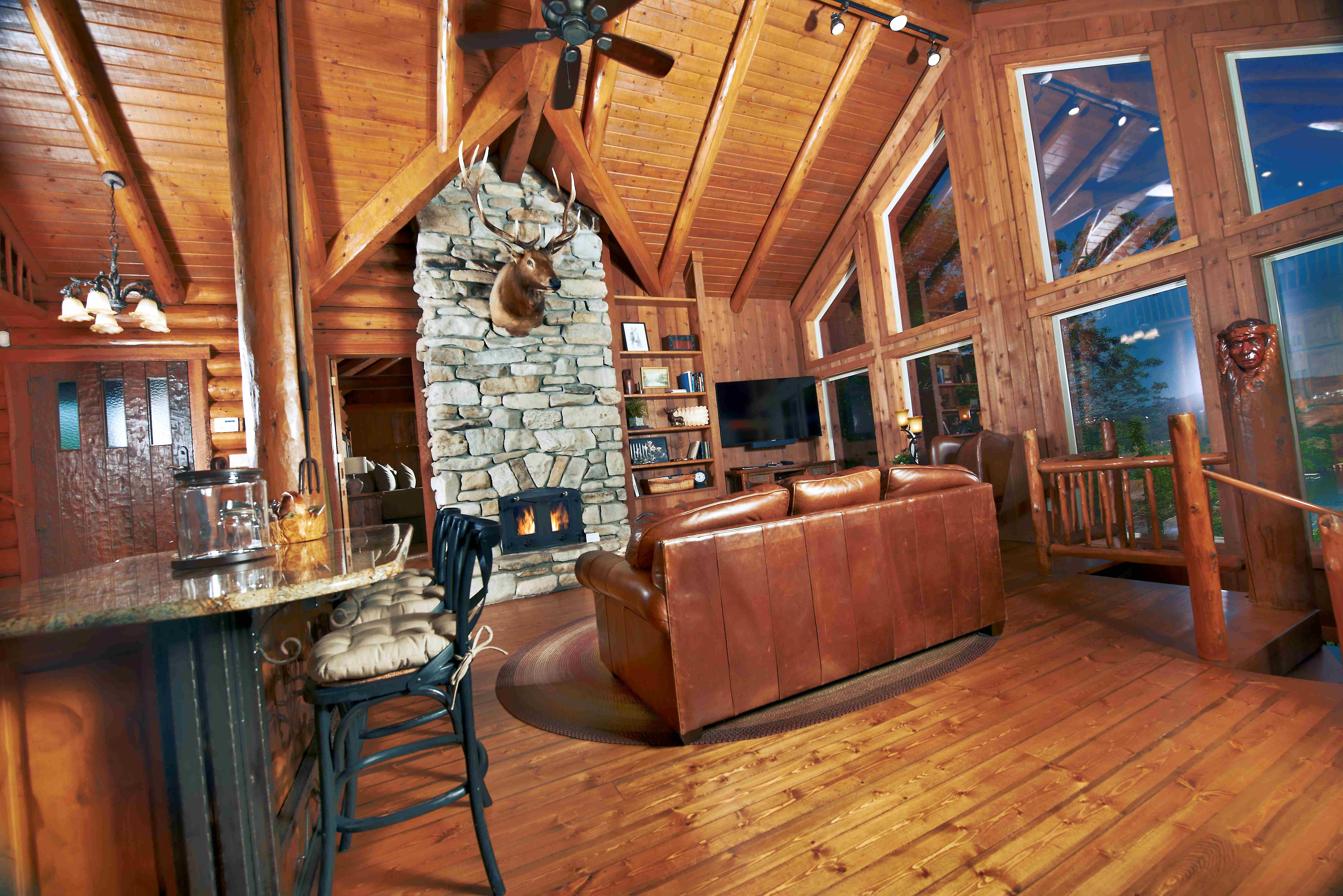 Bluff House Main Living Room 